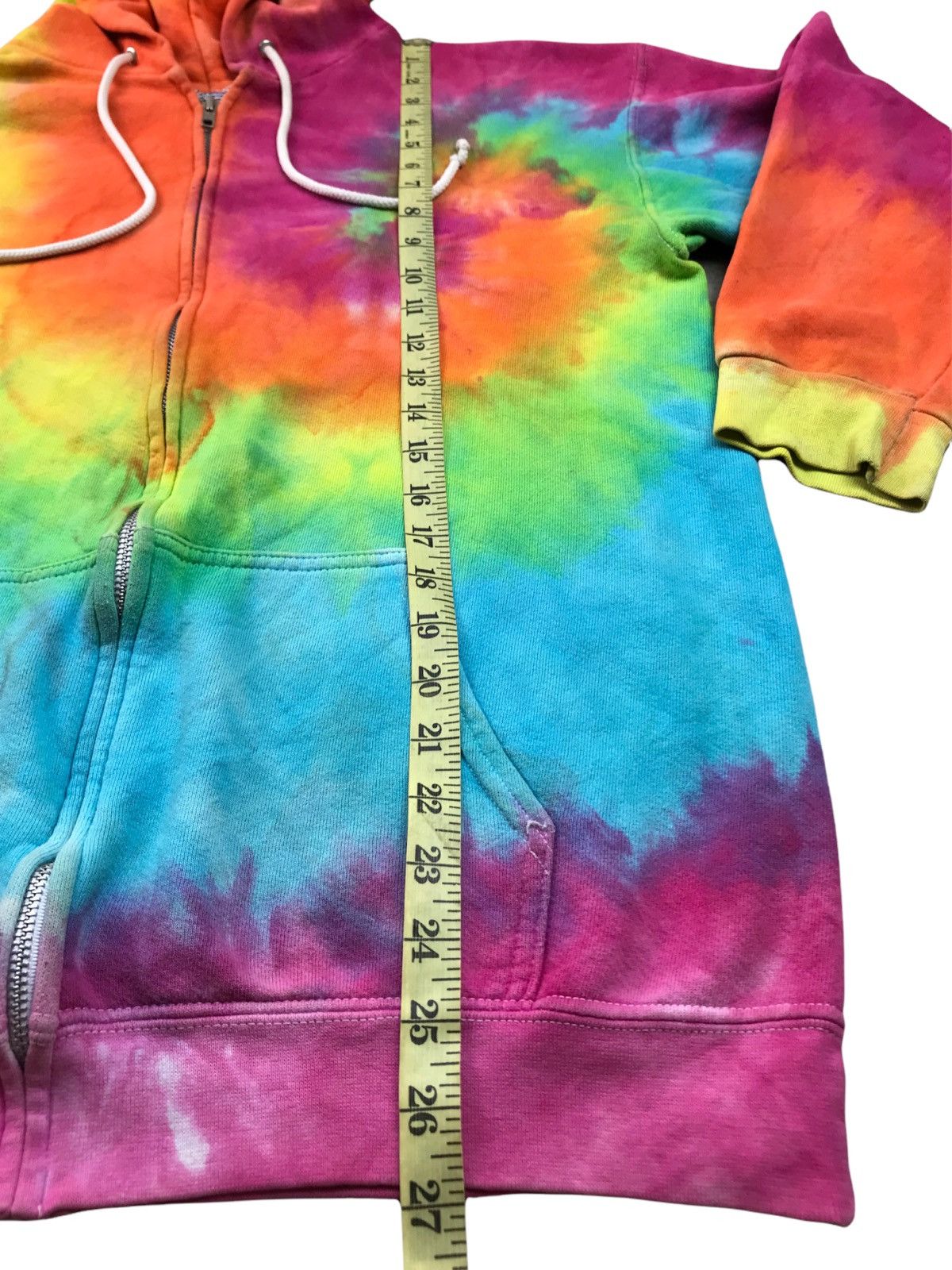 Alstyle × American Apparel × Vintage VINTAGE AAA ALSTYLE APPAREL ACTIVEWEAR TIE DYE ZIPPER HOODIE Size US M / EU 48-50 / 2 - 12 Thumbnail