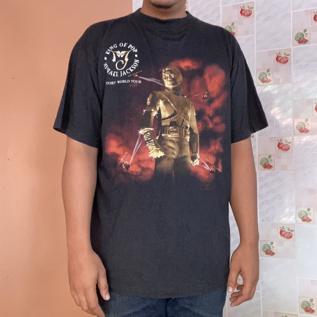 Vintage 1996 Michael Jackson History World Tour