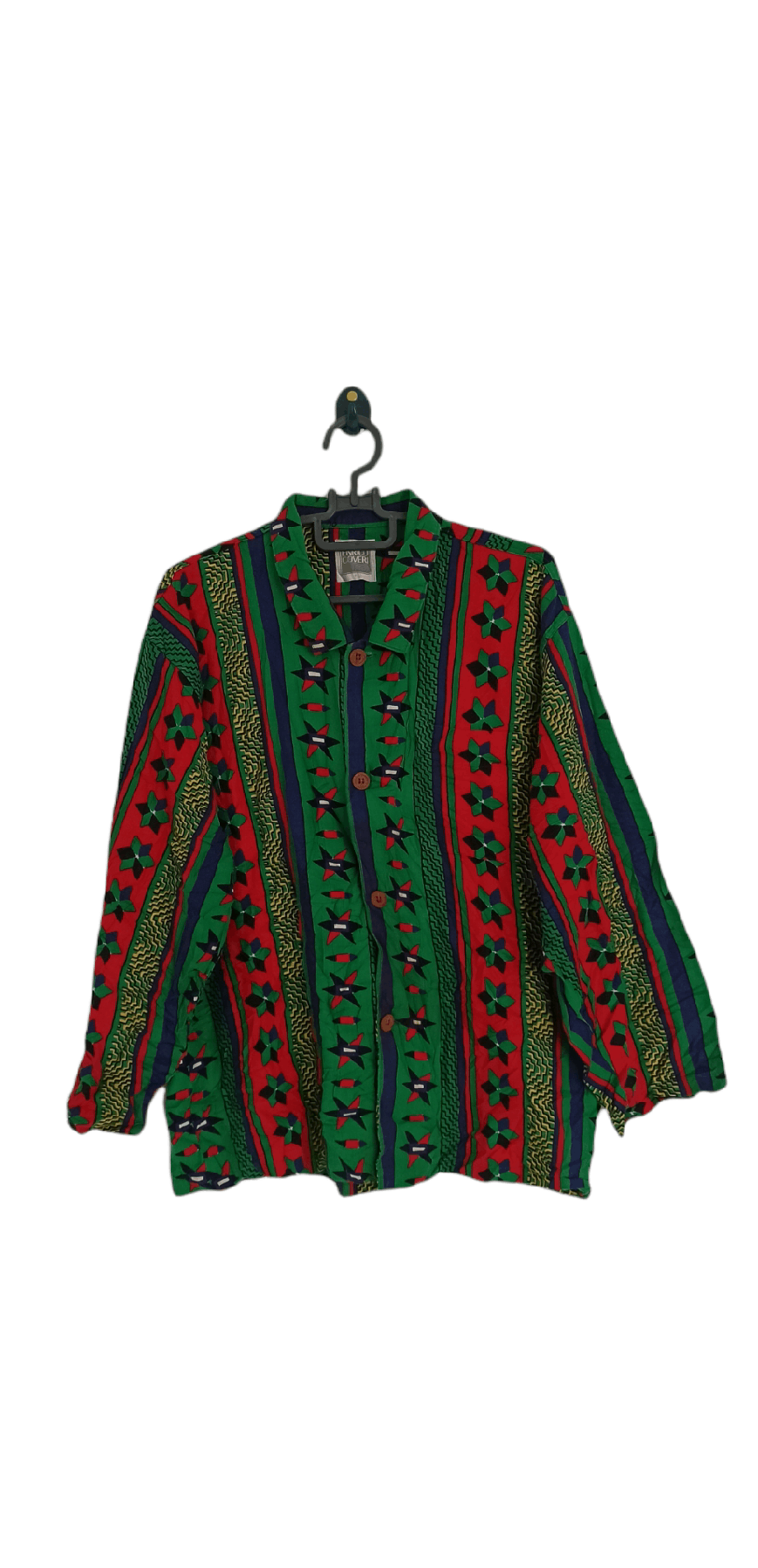 Enrico Coveri Enrico Coveri Aztec Button Ups Size US L / EU 52-54 / 3 - 1 Thumbnail