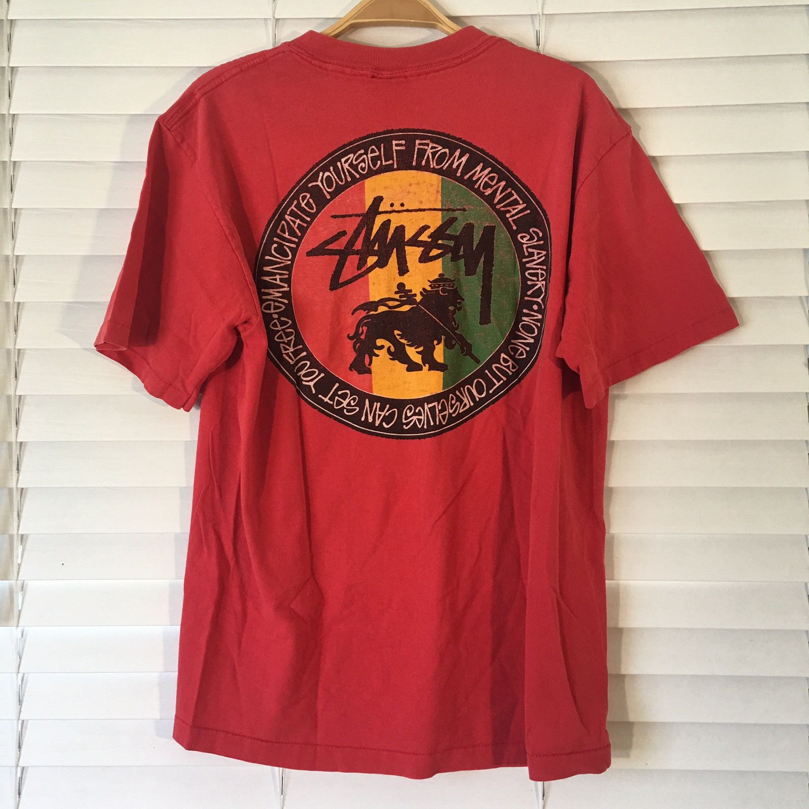 Stussy × Vintage Feeling Irie t-shirt Stussy x Vintage rasta