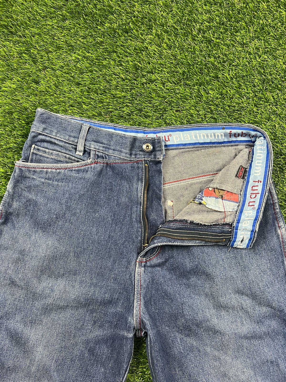 Other (J287) FUBu - vintage platinum streetwear jeans Size US 34 / EU 50 - 13 Thumbnail