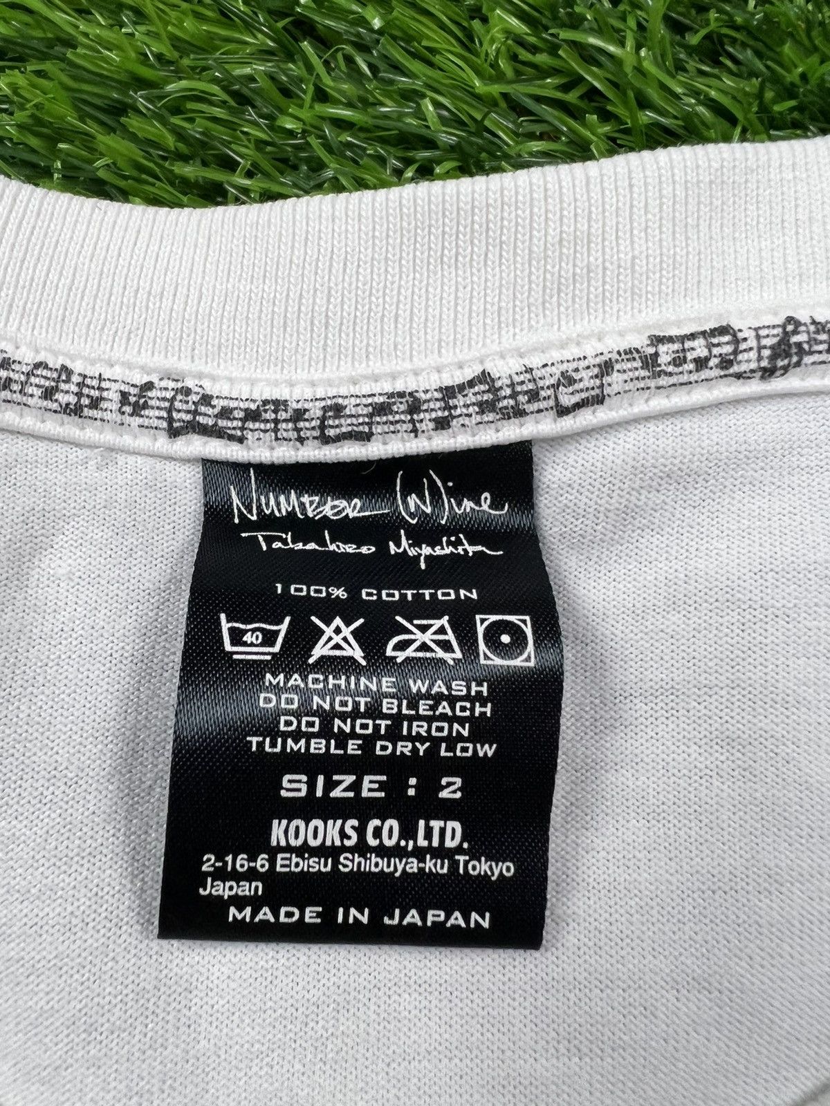 Japanese Brand (B221) Number nine - made in japan Size US S / EU 44-46 / 1 - 6 Thumbnail