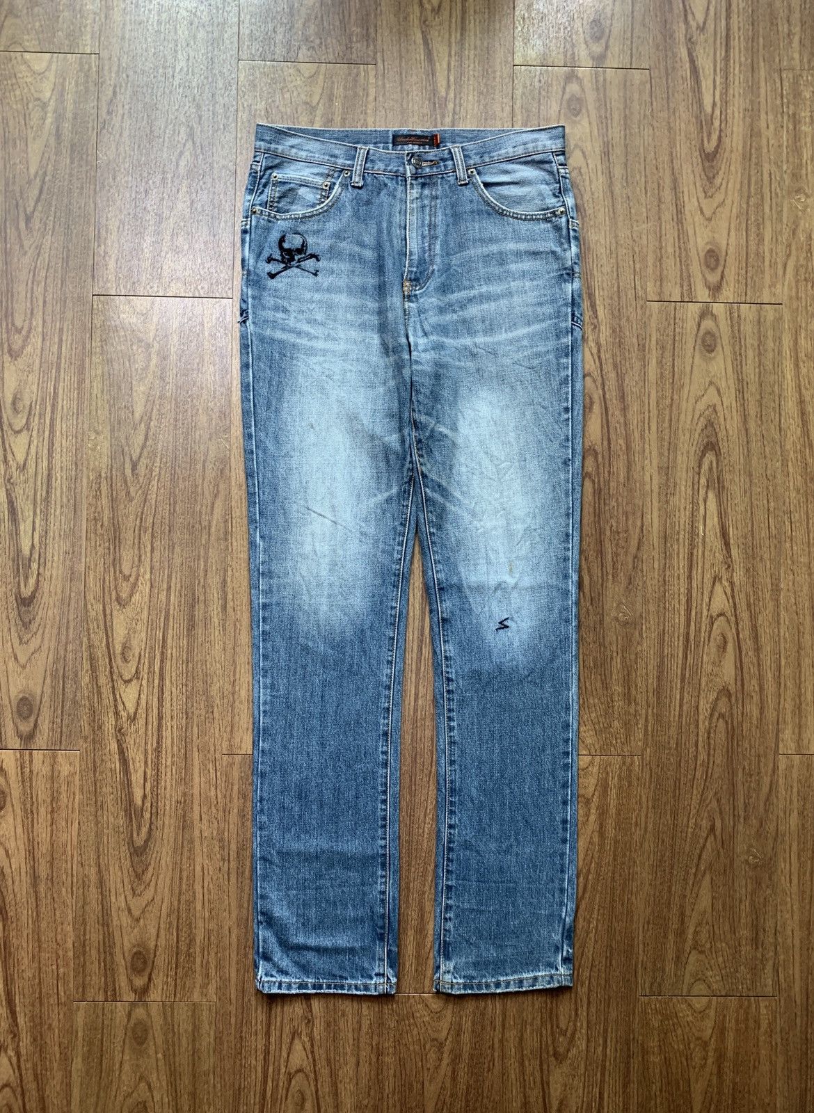Undercover Arts and Crafts Skull Denim Jeans | Grailed
