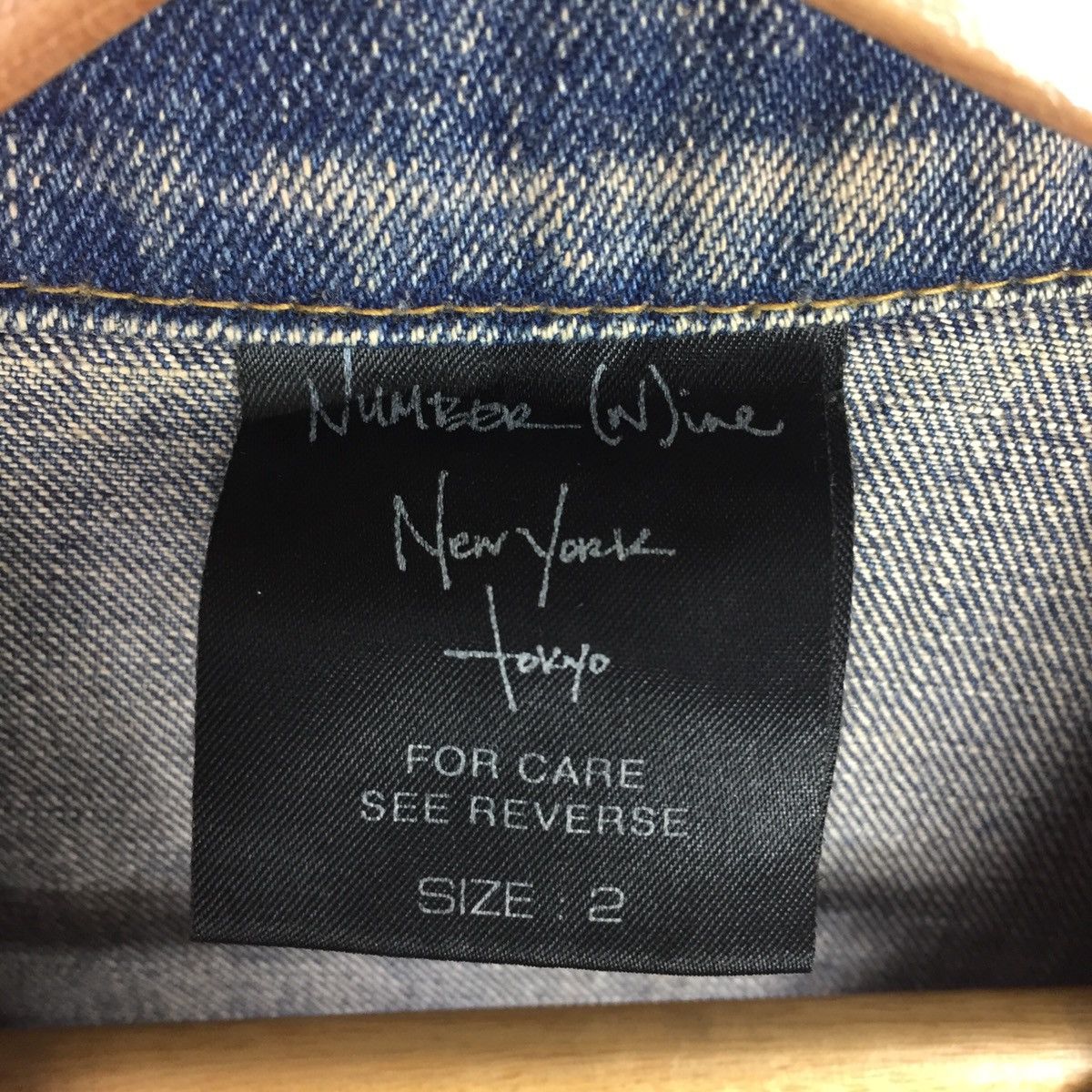 Vintage VINTAGE NUMBER (N)INE JEANS TANKTOP VEST DENIM JACKET Size US S / EU 44-46 / 1 - 6 Thumbnail