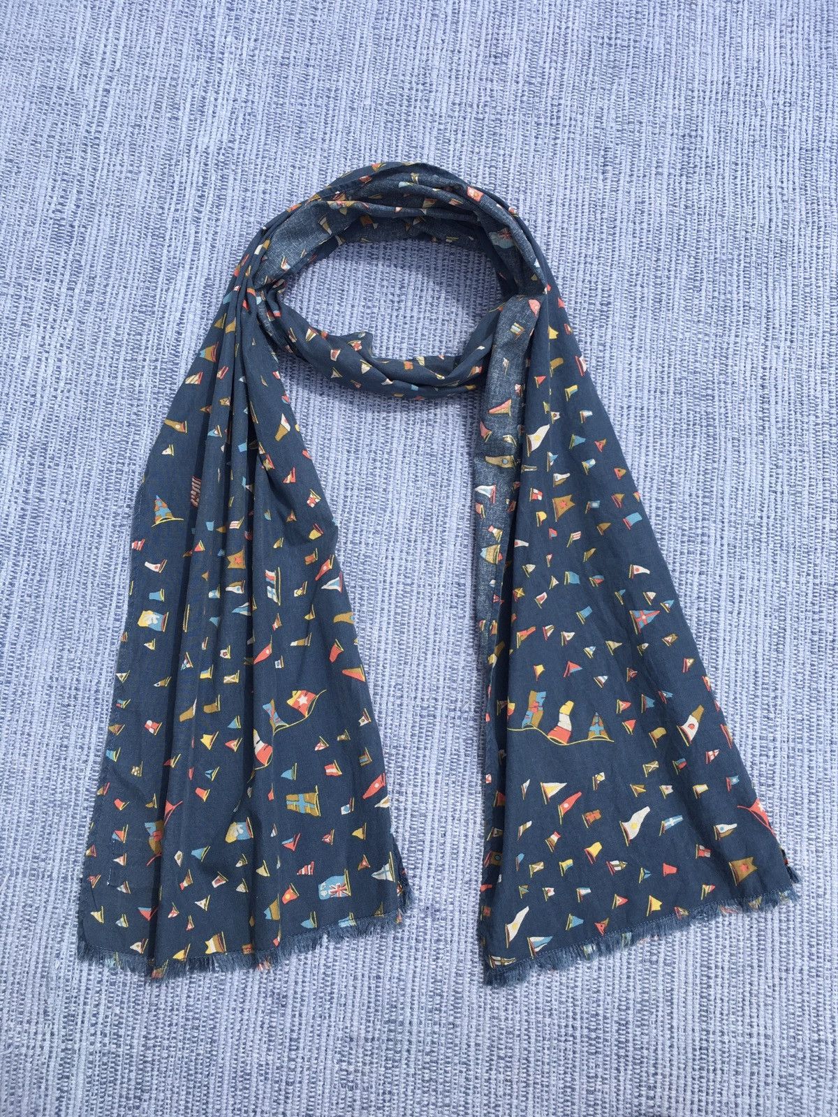 Japanese Brand cotton scarves Size ONE SIZE - 3 Thumbnail