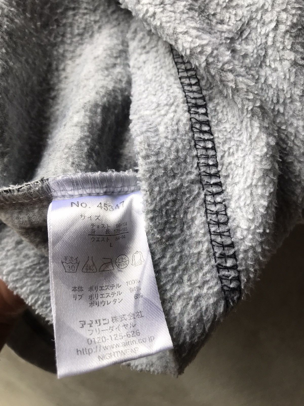 Japanese Brand × Yohji Yamamoto ❗️Y’Saccs Sacsny by Yohji Yamamoto Fleece Long Sleeve Shirts❗️ Size US M / EU 48-50 / 2 - 9 Thumbnail
