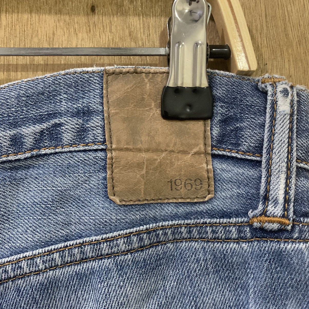 Gap × Japanese Brand GAP Vtg 1969 Stonewash Straight Cut Distressed Denim Jeans Size US 33 - 14 Thumbnail