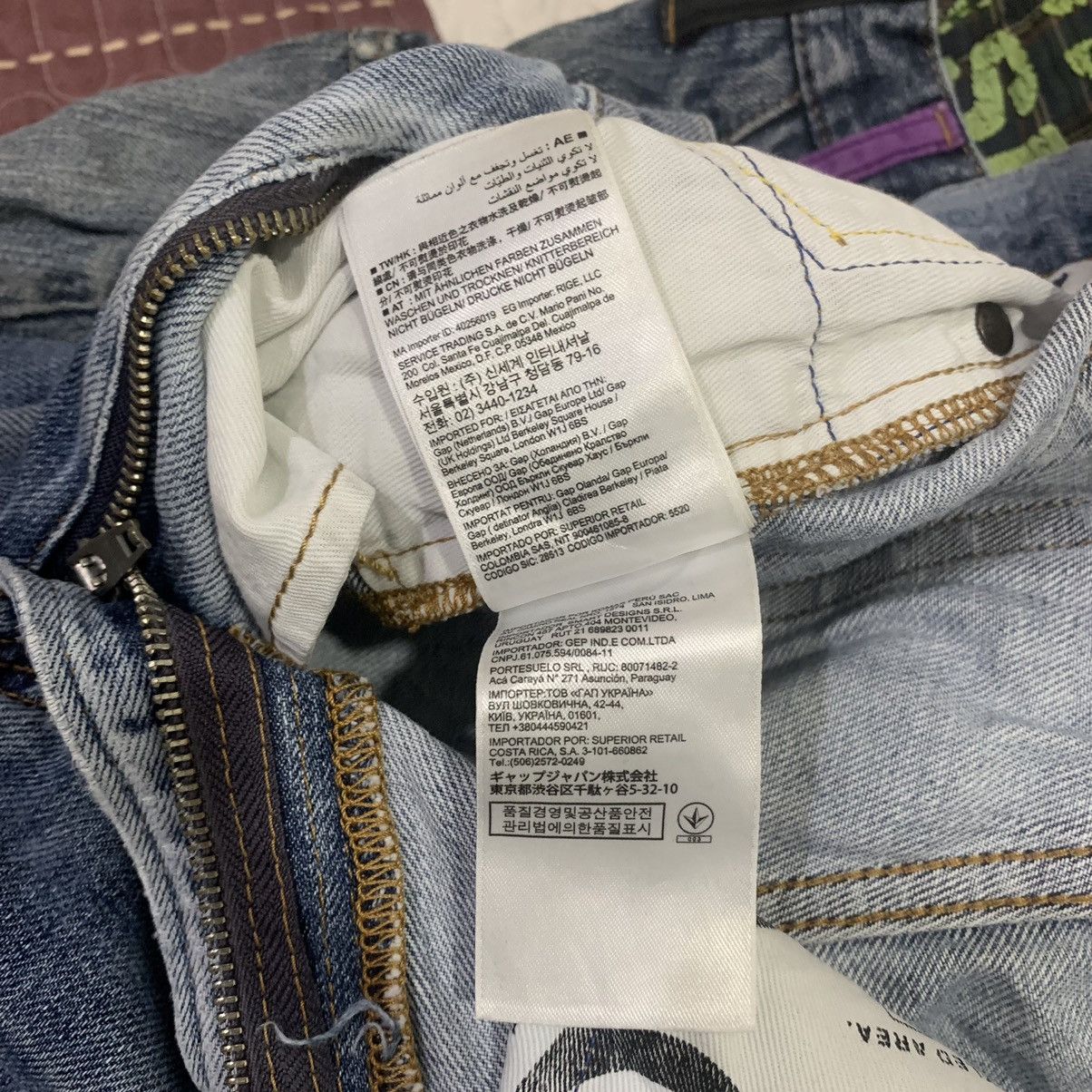 Gap × Japanese Brand GAP Vtg 1969 Stonewash Straight Cut Distressed Denim Jeans Size US 33 - 25 Thumbnail