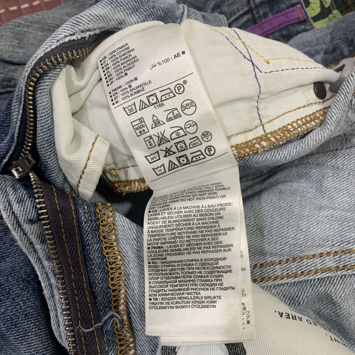 Gap × Japanese Brand GAP Vtg 1969 Stonewash Straight Cut Distressed Denim Jeans Size US 33 - 23 Thumbnail