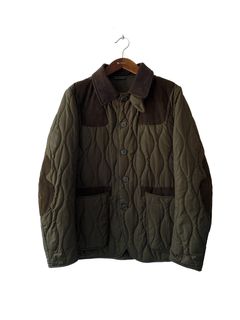 Barbour Barbour x To Ki To Limited Edition olive quilted jacket