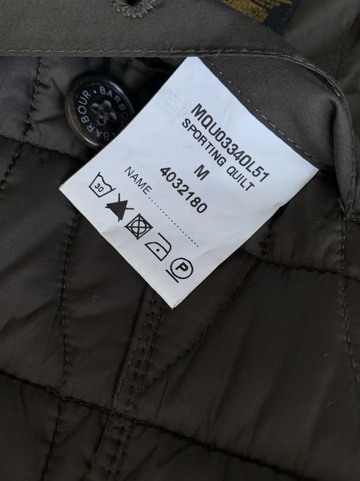 Barbour Barbour x To Ki To Limited Edition olive quilted jacket