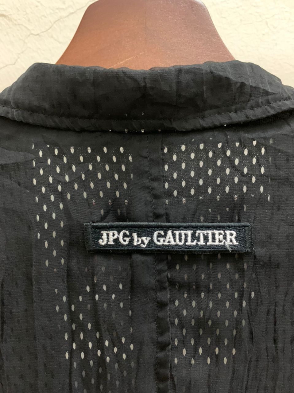 Jean Paul Gaultier Mesh Net Black Avantgarde Size US M / EU 48-50 / 2 - 5 Thumbnail