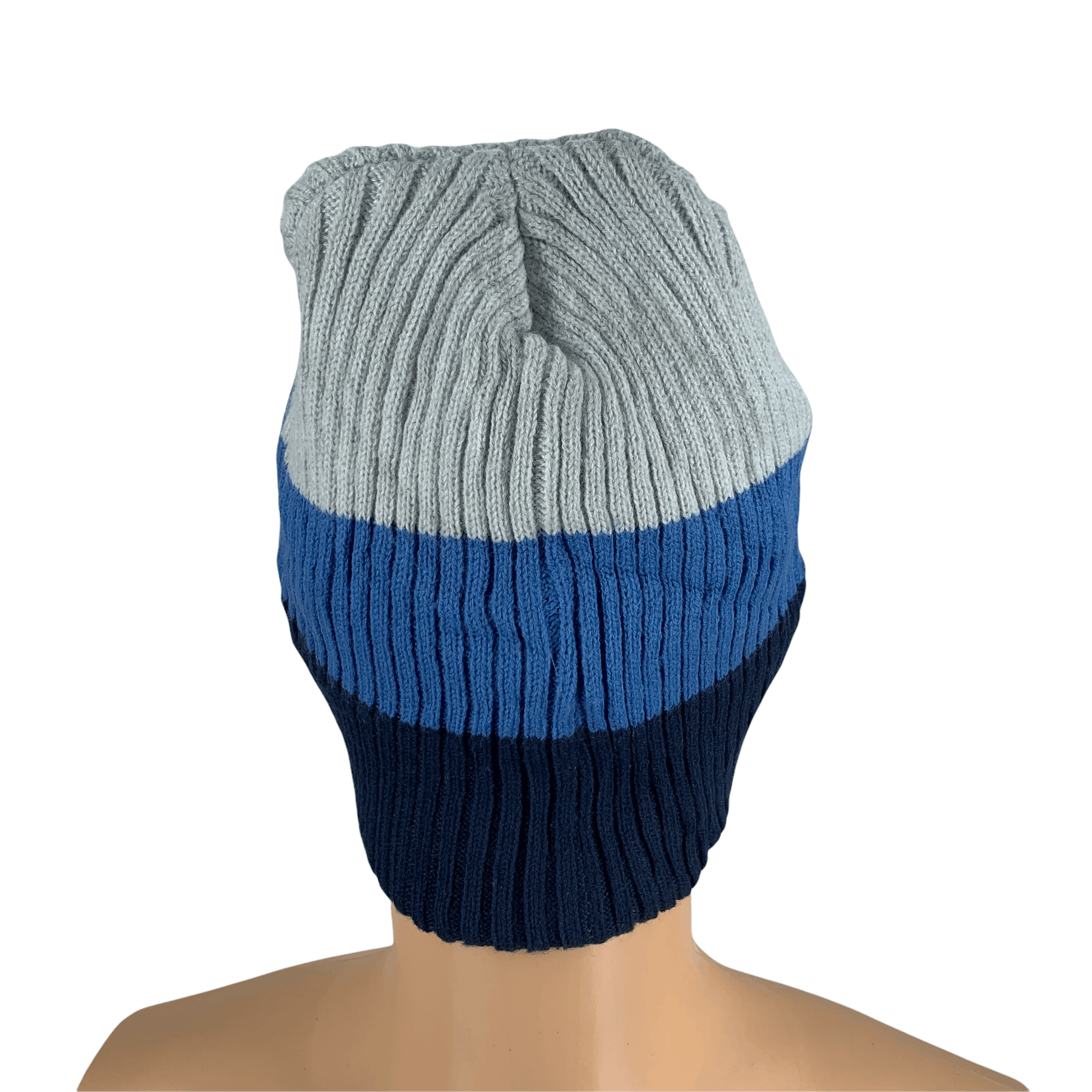 Japanese Brand Marie Claire Paris Tri Color Beanie / Snow Hats #62-C Size ONE SIZE - 5 Thumbnail