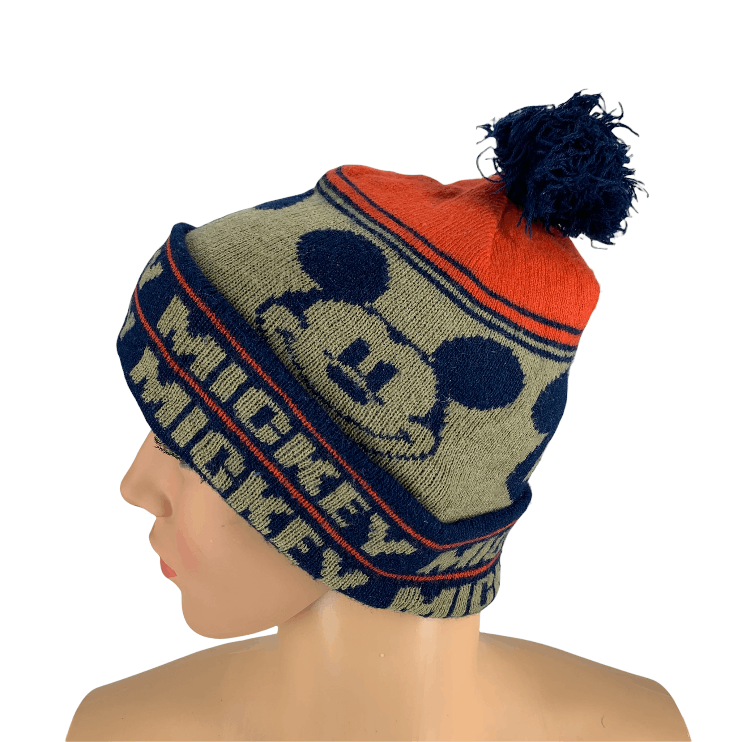Mickey Mouse Big Logo Beanie / Snow Hats #67-C