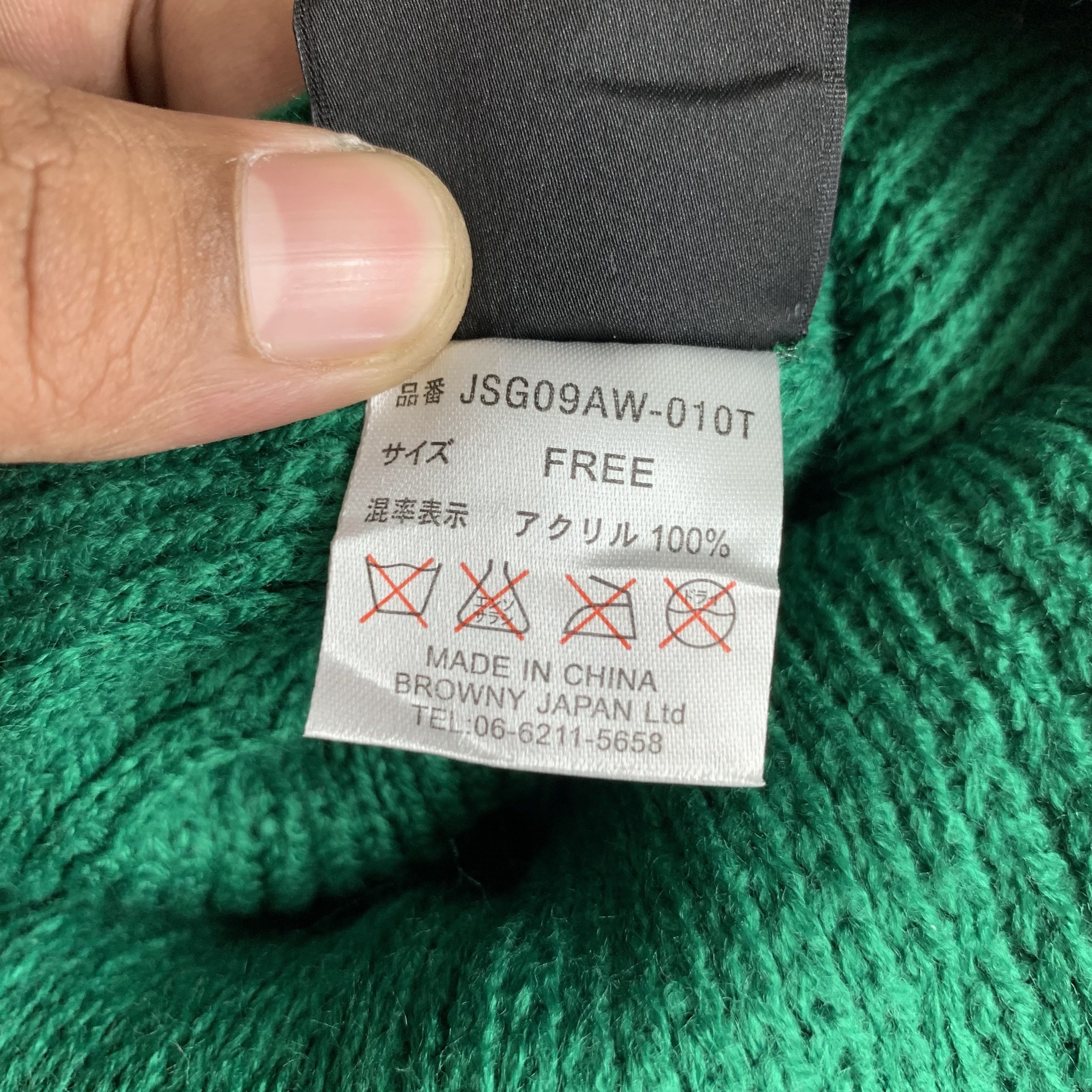 Japanese Brand Junior Sweet Take It Easy Beanie / Snow Hats #70-C Size ONE SIZE - 6 Thumbnail