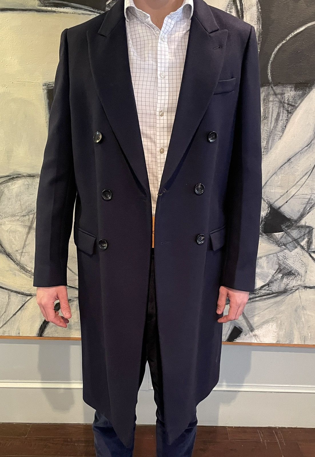 Tod's Double Breasted Coat in Mixed Wool Size US L / EU 52-54 / 3 - 7 Thumbnail