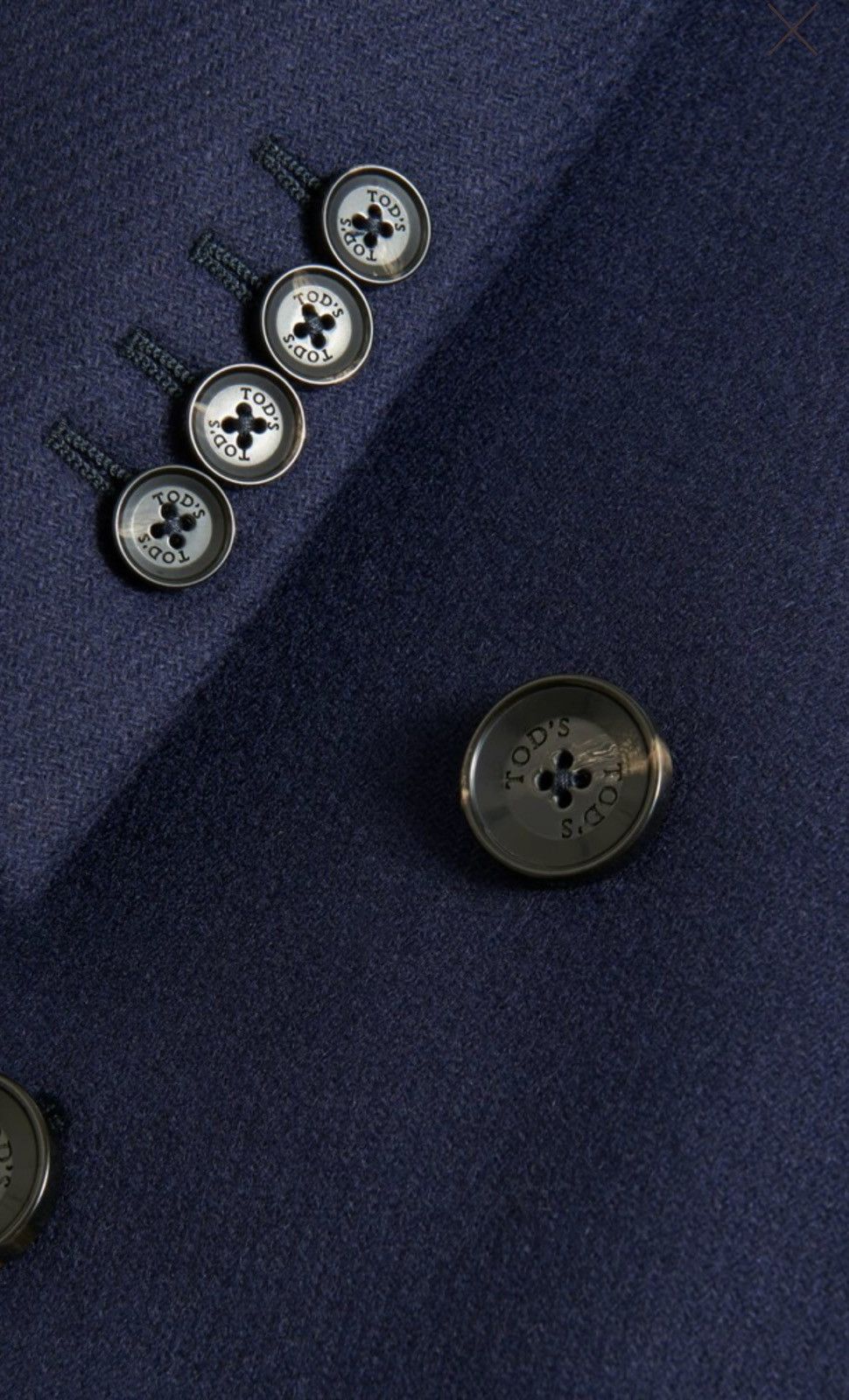 Tod's Double Breasted Coat in Mixed Wool Size US L / EU 52-54 / 3 - 3 Thumbnail
