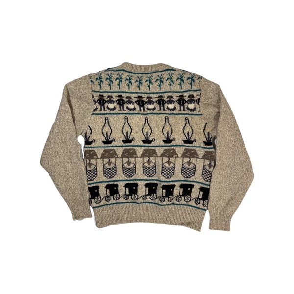 Vintage Vintage Woolrich Pilgrim Art Sweater | Grailed