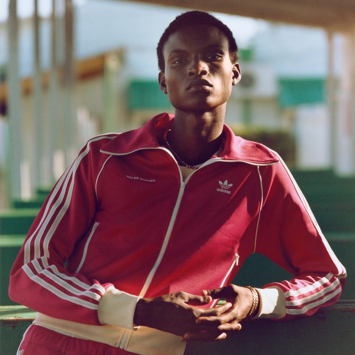 Wales Bonner x adidas Lovers Tracktop Red / us M, L