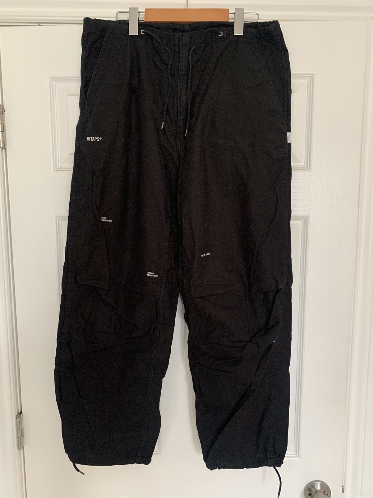 wtaps CAPE TROUSERS.COTTON.SATIN（WTAPS Cotton Back Satin