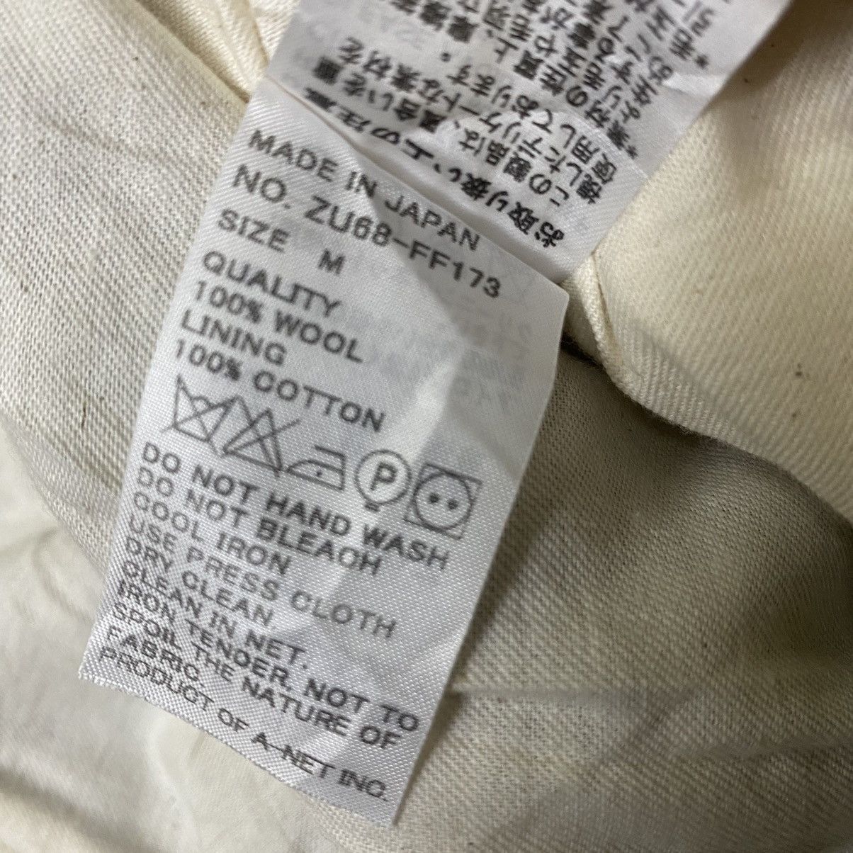 CABANE de ZUCCa Vintage Zucca by issey miyake wool pant Size US 30 / EU 46 - 14 Thumbnail