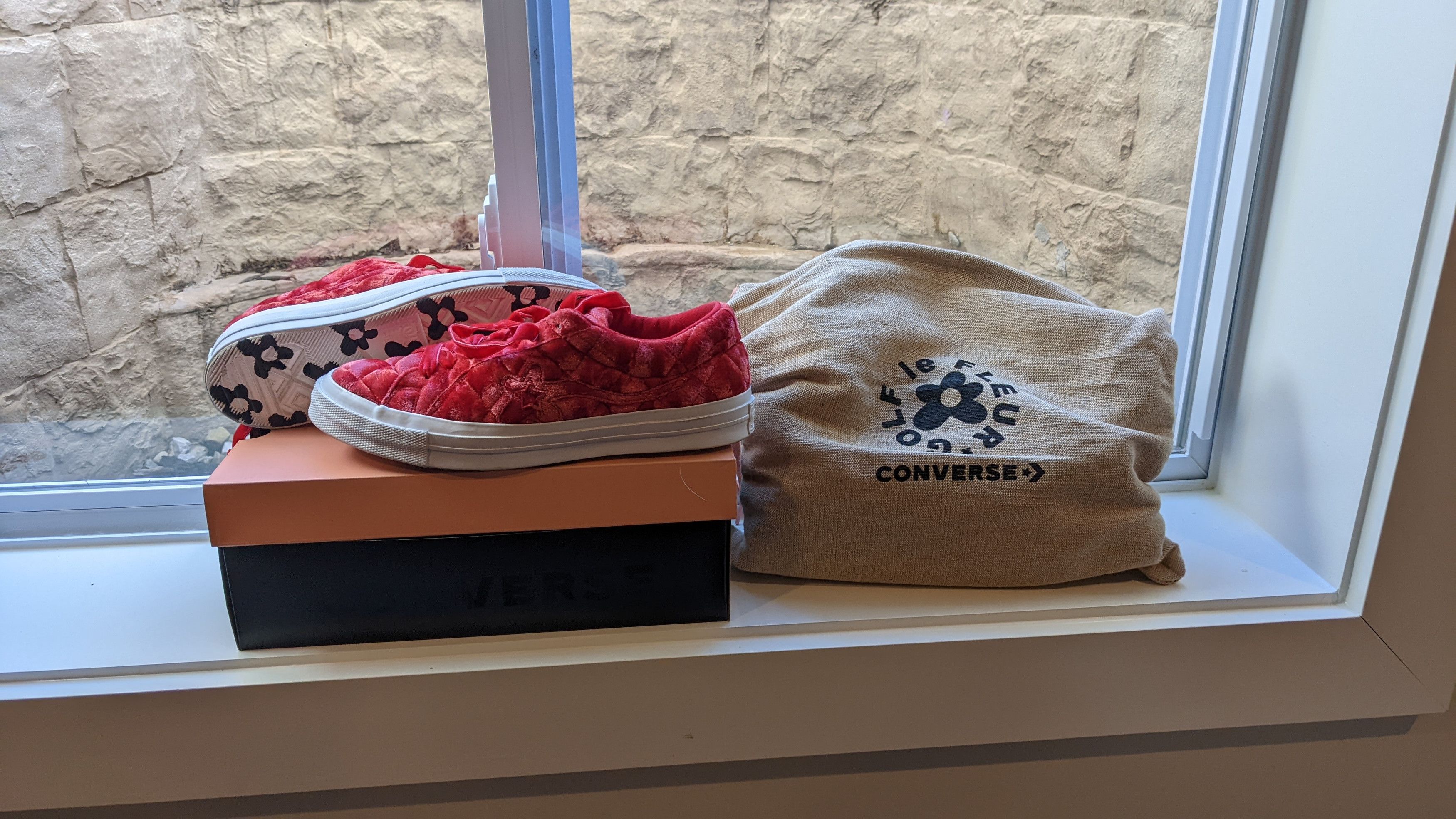 Converse Golf Wang Tyler The Creator Red Velvet Converse Golf Le Fleur One Star Grailed