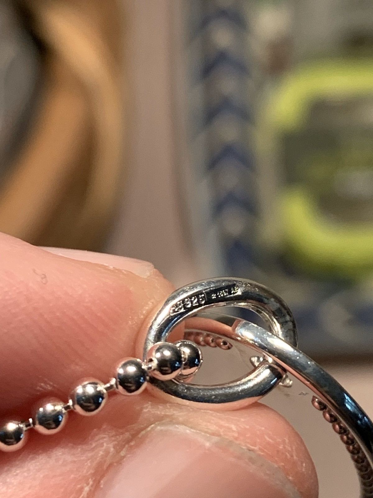 Gucci × Jewelry × Sterling Silver *RARE* New Gucci Sterling Silver & Metal Tag Necklace Size ONE SIZE - 7 Thumbnail