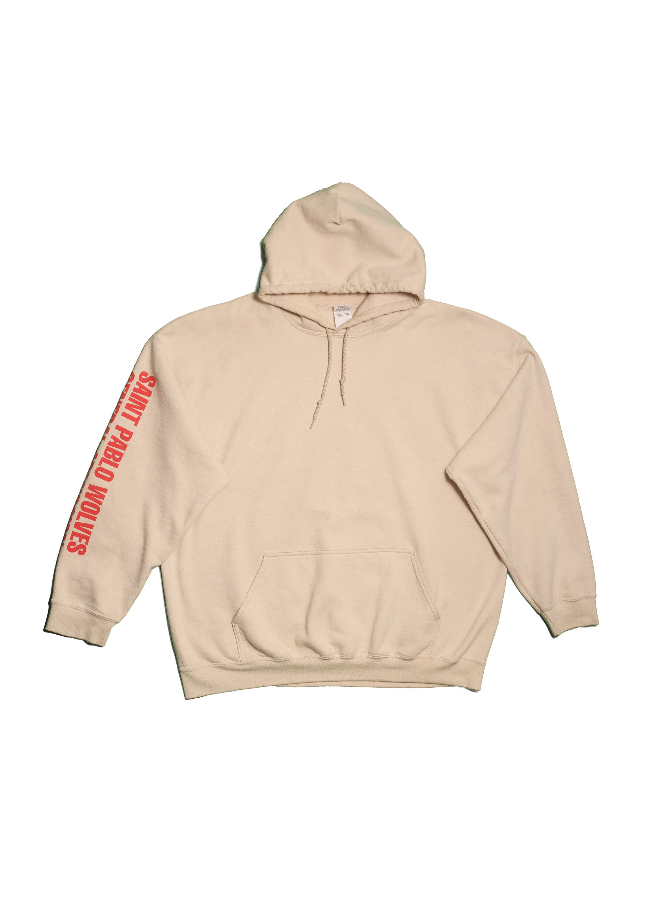 Saint pablo wolves store general admission hoodie