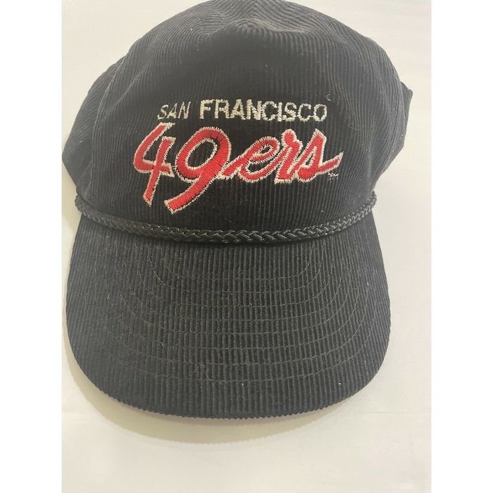 Nissin San Francisco 49ers Script Vintage Corduroy Hat Nissin