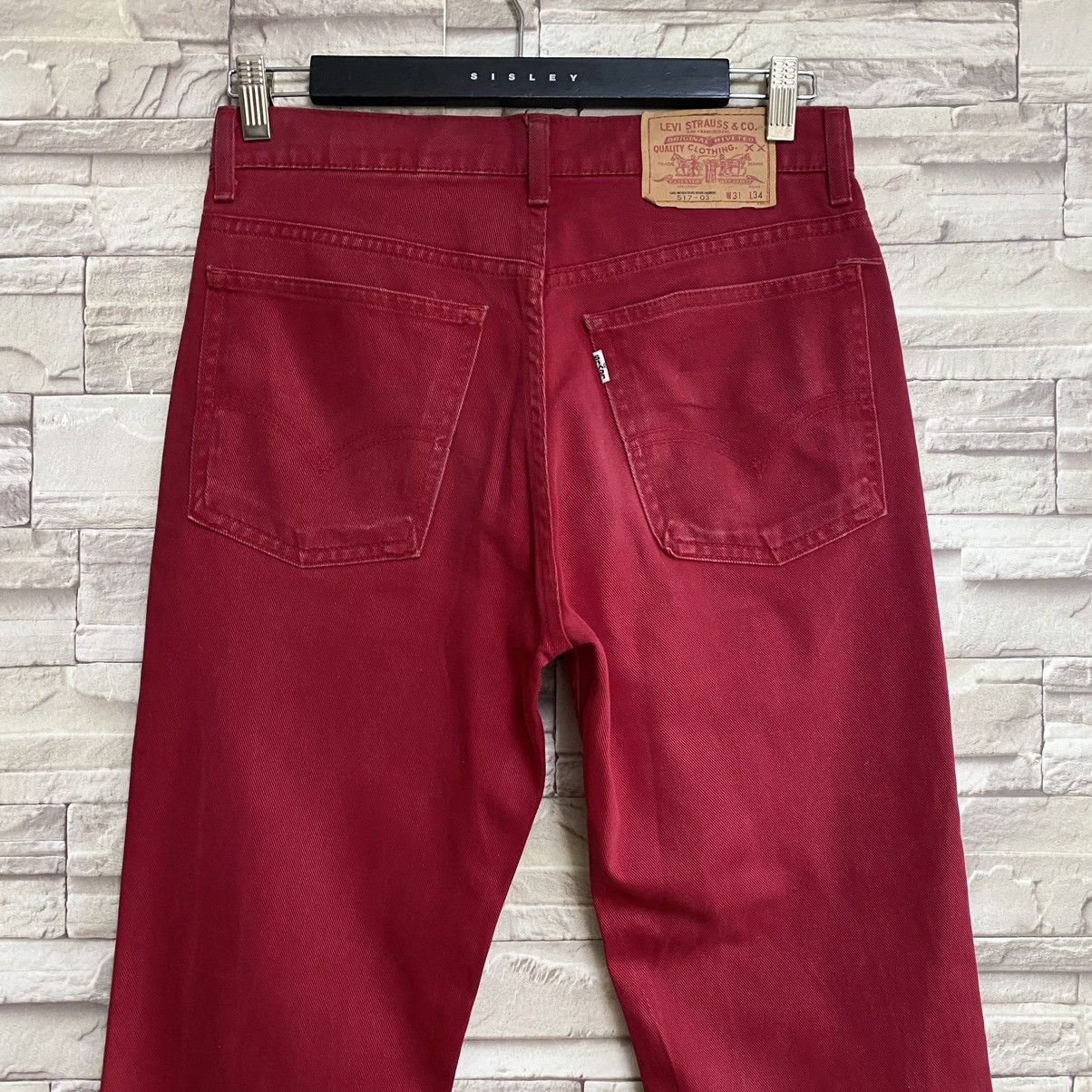 Levi's Vintage Levis 517 Flare Jeans Hedi Slimane 30x29 Size US 30 / EU 46 - 10 Thumbnail
