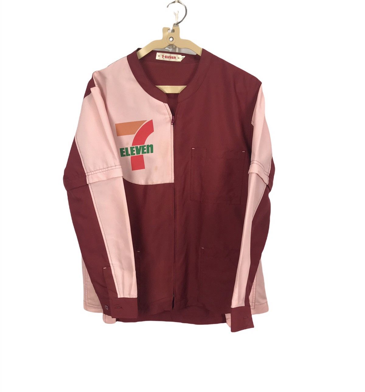 Japanese Brand Vintage 7-eleven zipper long sleeve uniform Size US M / EU 48-50 / 2 - 2 Thumbnail