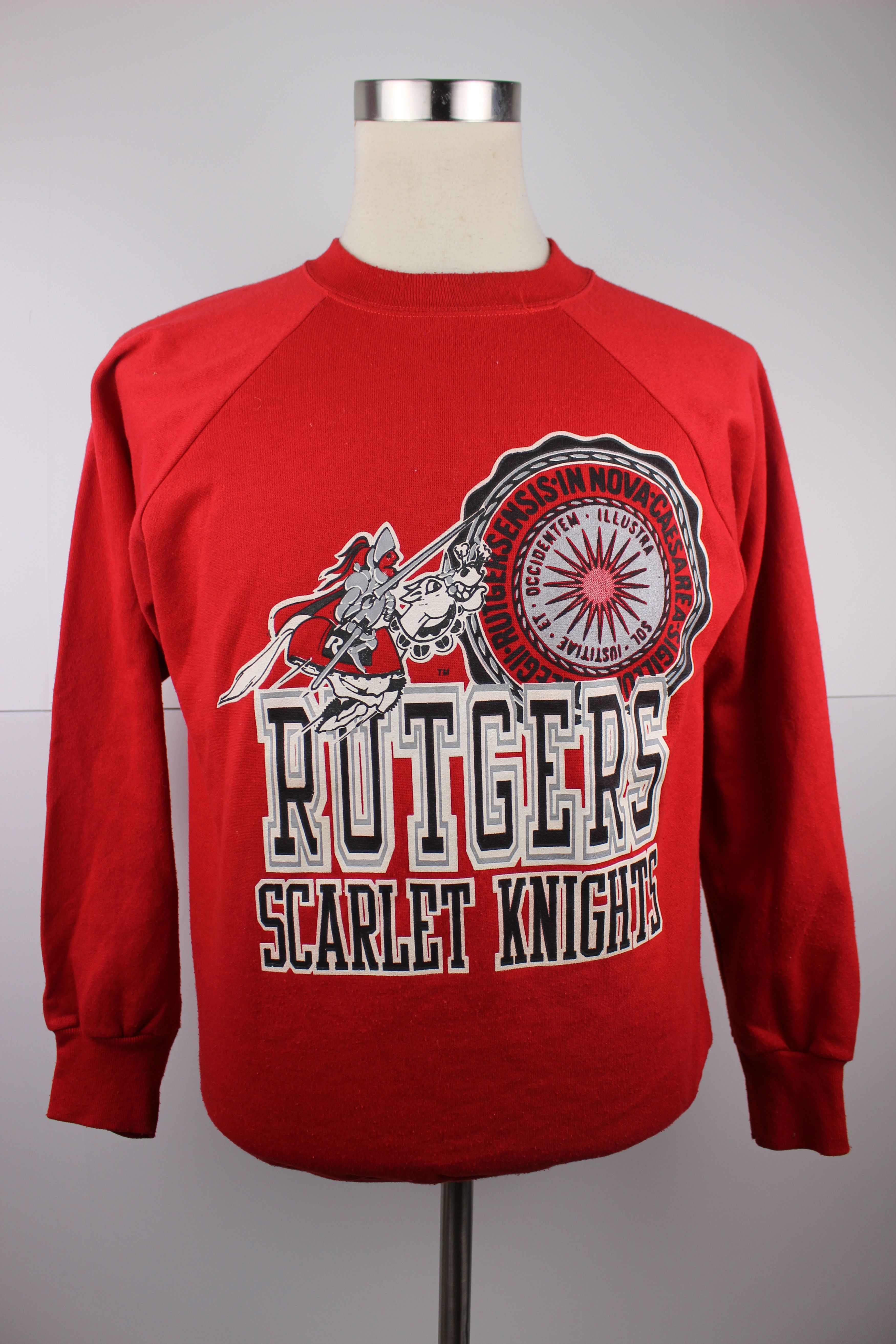 Vintage Rutgers University Crewneck Sweatshirt L