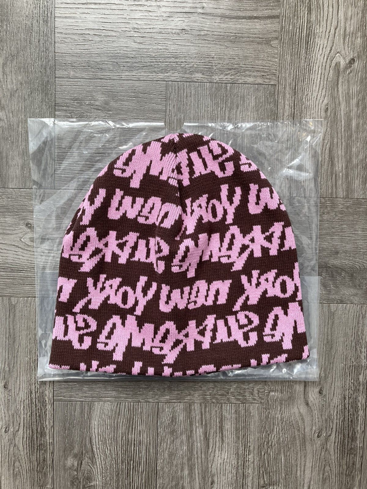 Beanie Supreme Pink size M International in Synthetic - 28158915