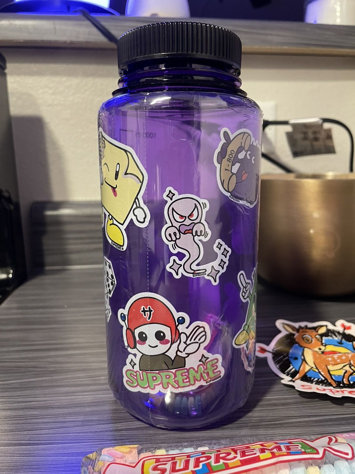 Supreme Nalgene Characters 32 oz Bottle Purple