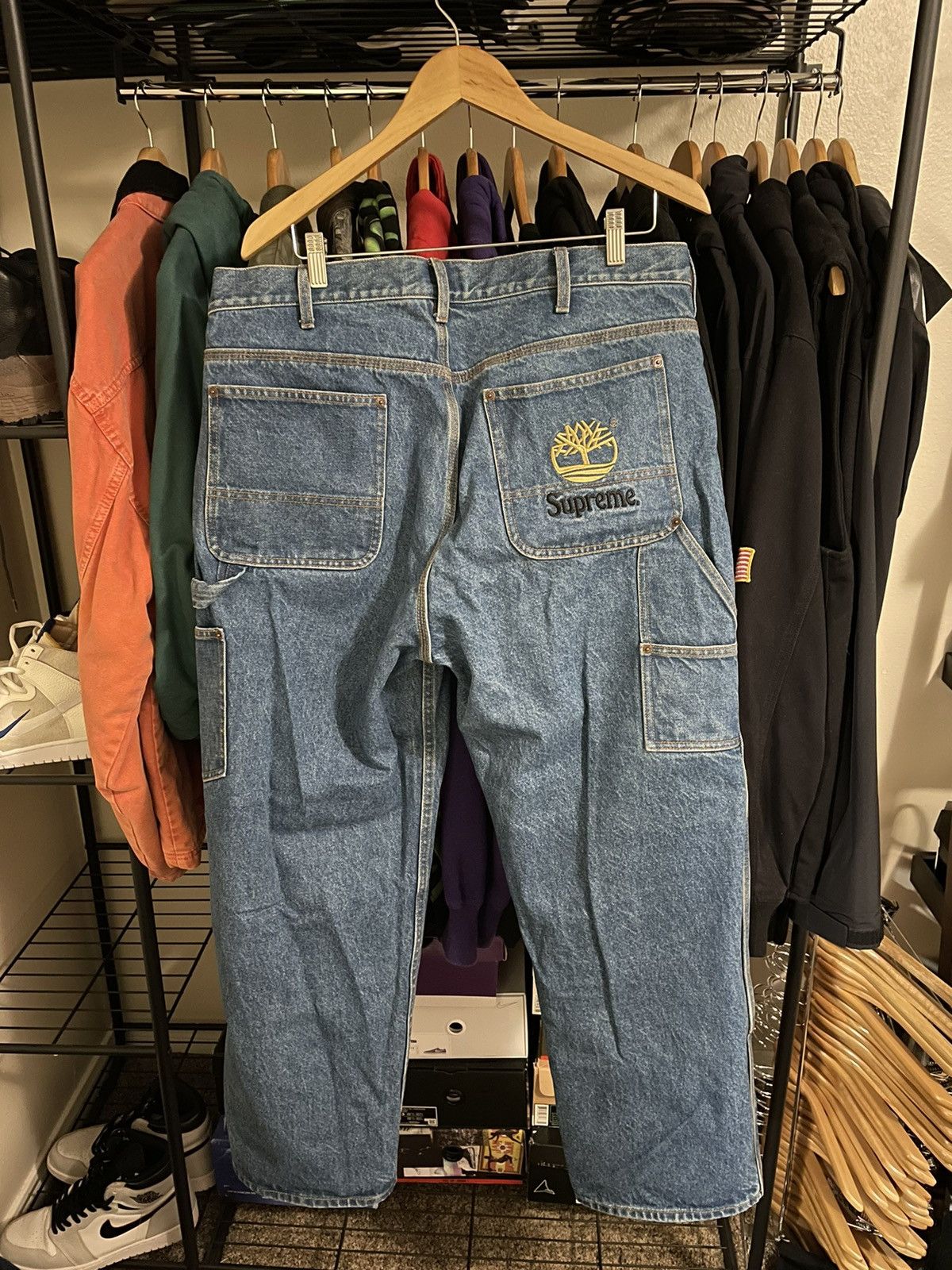 Supreme × Timberland Supreme Timberland Double Knee Painter Pant 