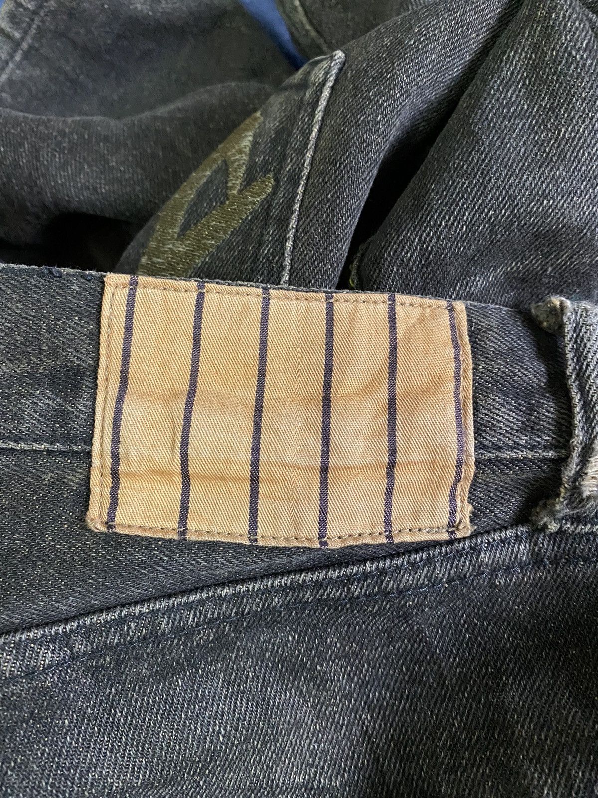 Japanese Brand × PPFM × Vintage Jeans PPFM Tiger motif Rare 📸 Size US 32 / EU 48 - 17 Thumbnail