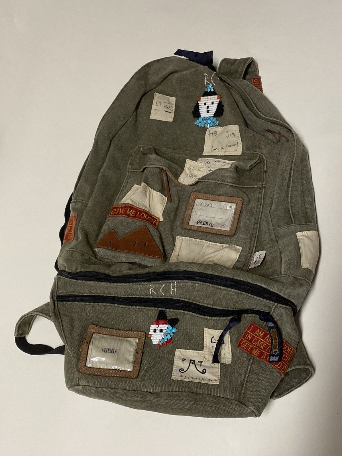 超人気セール Kapital Canvas Seperate ARMY Sack リュック メンズ ...