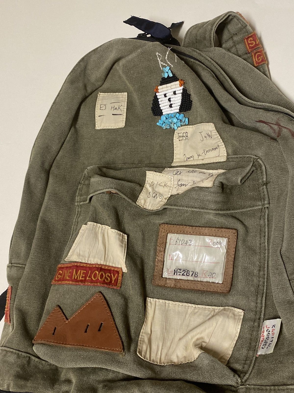 Kapital Canvas Seperate ARMY Sack リュック - メルカリ