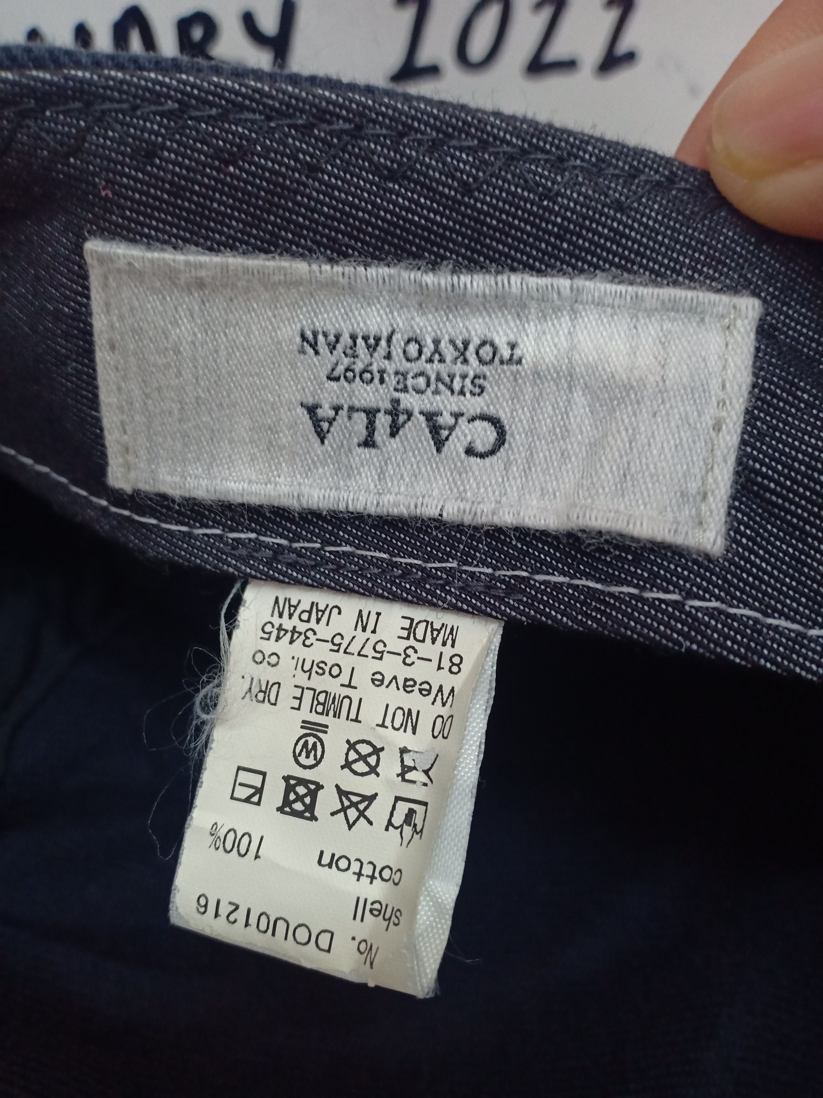 CA4LA × Japanese Brand Rare!!! Vintage Ca4la Army Cap Design Size ONE SIZE - 9 Thumbnail
