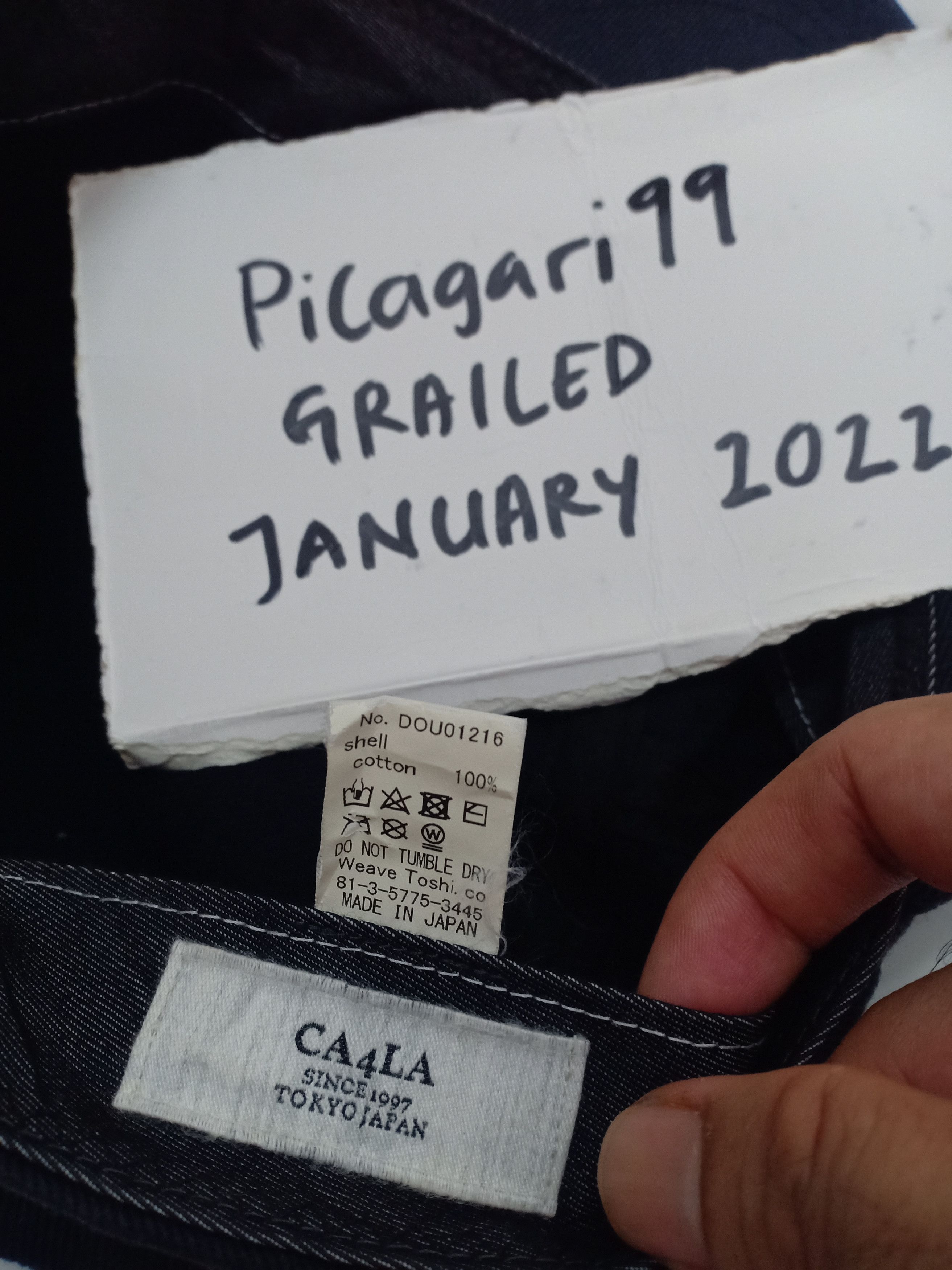 CA4LA × Japanese Brand Rare!!! Vintage Ca4la Army Cap Design Size ONE SIZE - 11 Thumbnail