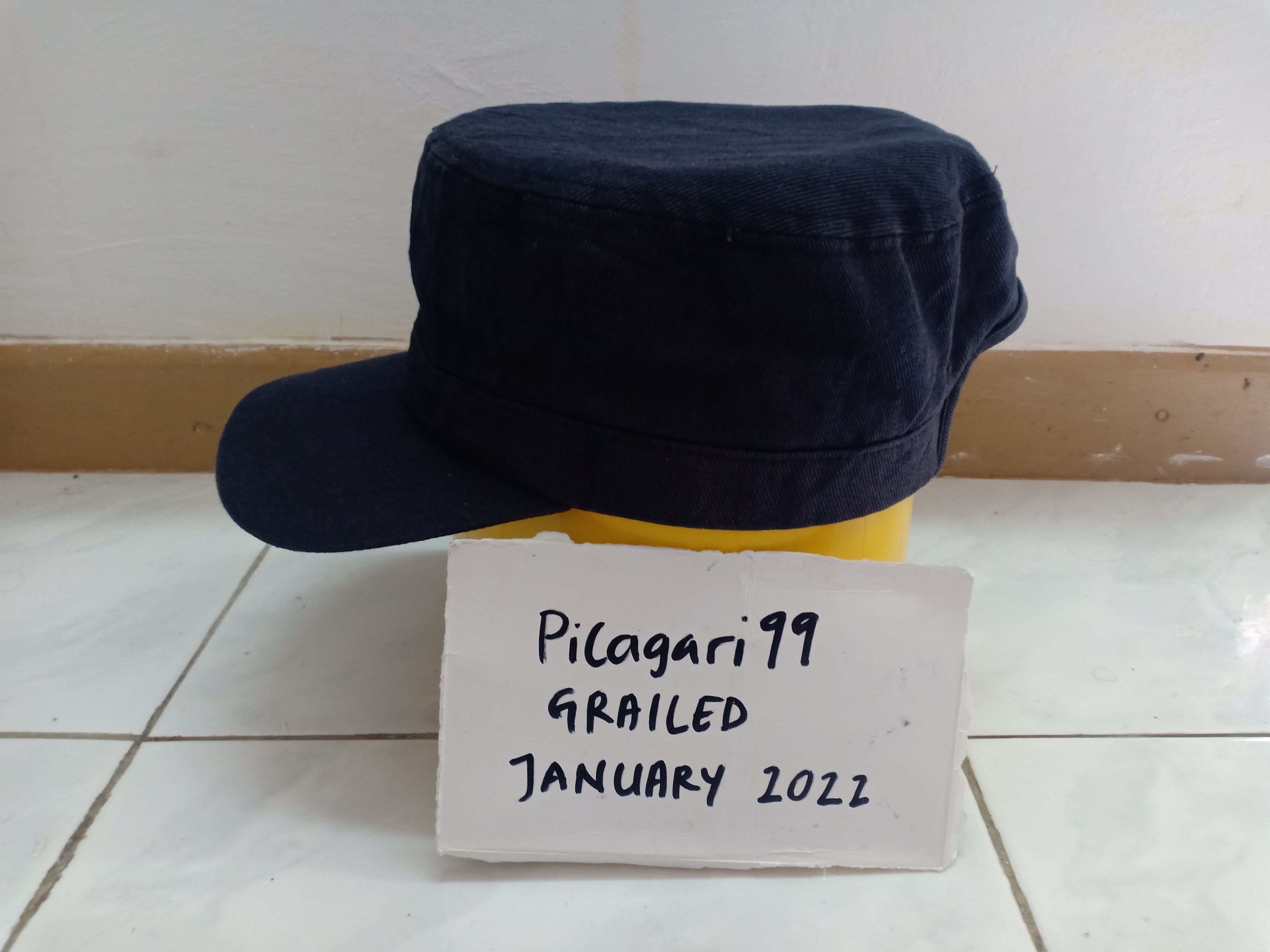 CA4LA × Japanese Brand Rare!!! Vintage Ca4la Army Cap Design Size ONE SIZE - 5 Thumbnail