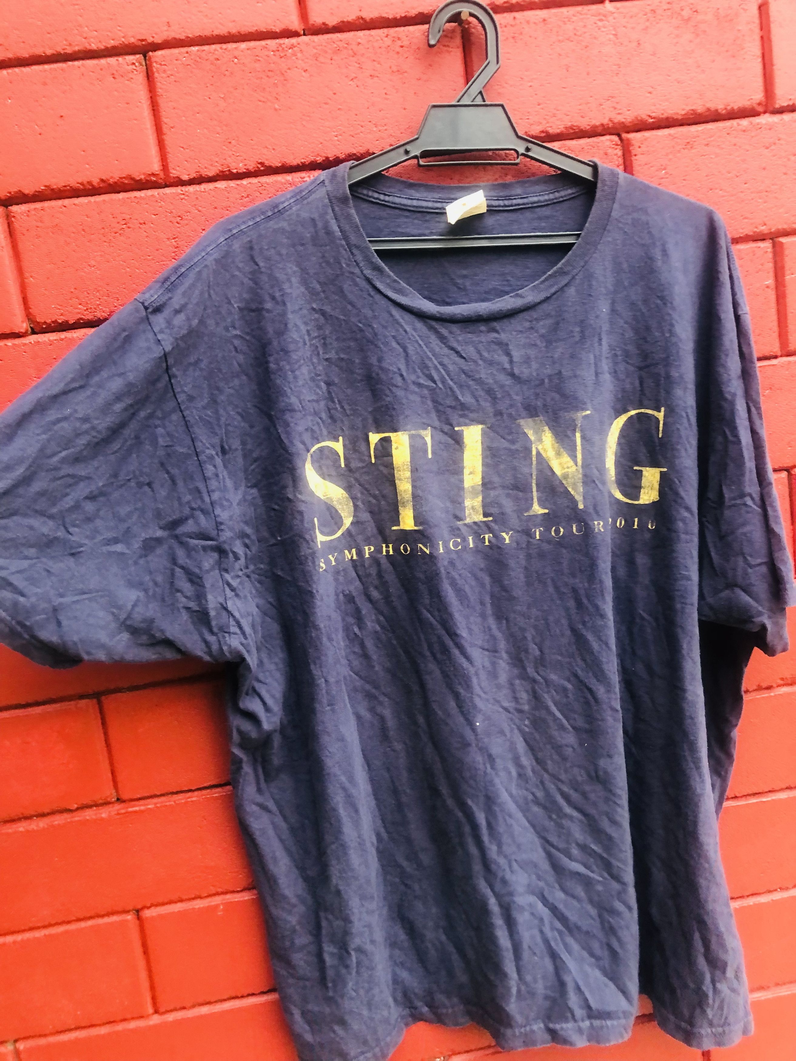 Band Tees Vintage Sting Band Music Fashion Style Shirt Size US XL / EU 56 / 4 - 3 Thumbnail