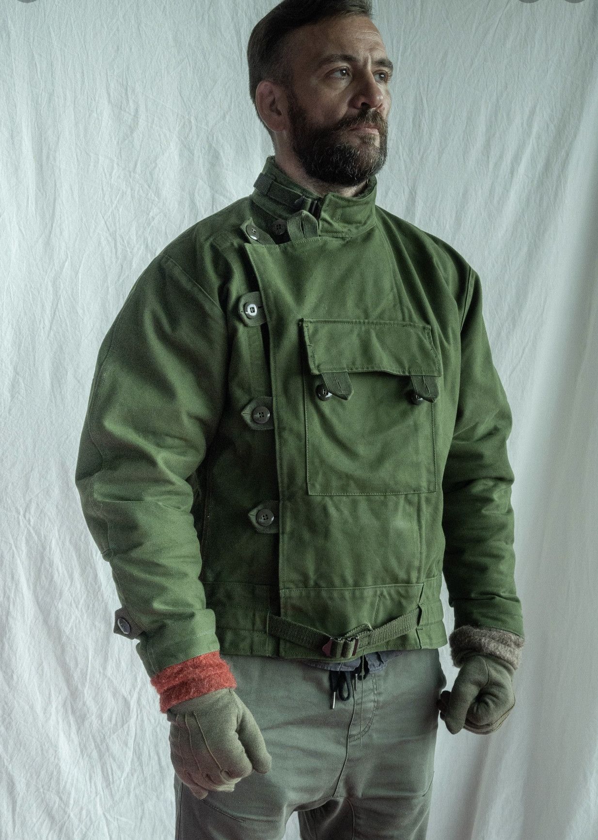 Swedish Army Motorcycle Jacket | Grailed