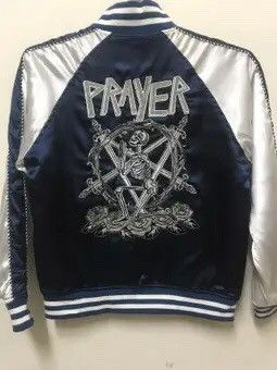 Japanese Brand SUKAJAN SKELETON PRAYER JACKET Size US M / EU 48-50 / 2 - 4 Thumbnail