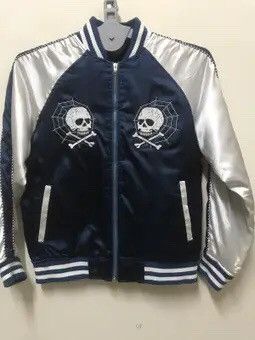 Japanese Brand SUKAJAN SKELETON PRAYER JACKET Size US M / EU 48-50 / 2 - 5 Thumbnail