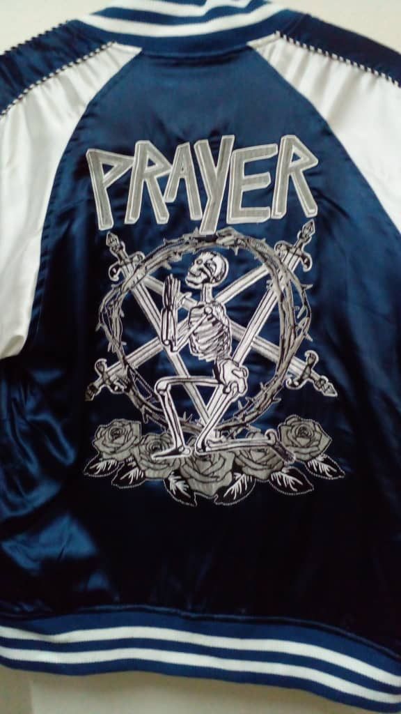 Japanese Brand SUKAJAN SKELETON PRAYER JACKET Size US M / EU 48-50 / 2 - 11 Thumbnail