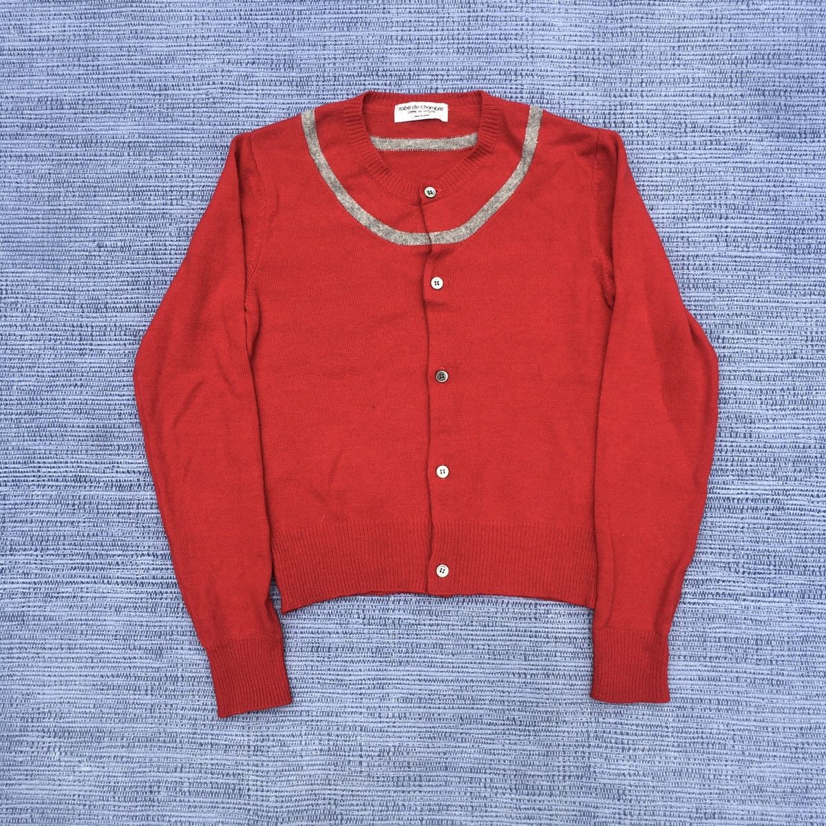Comme des Garcons vintage ‘97 red knitwear Size US M / EU 48-50 / 2 - 2 Thumbnail