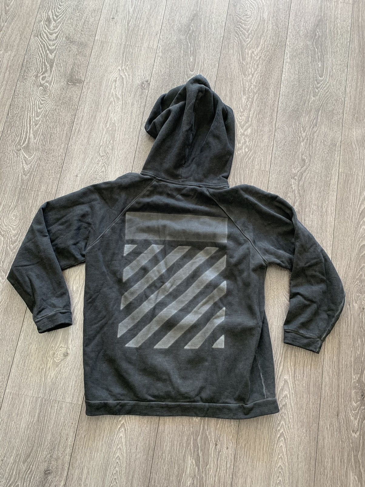 Off-White Off-white oversized half zip hoodie M Size US M / EU 48-50 / 2 - 2 Thumbnail