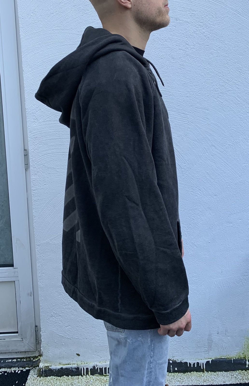 Off-White Off-white oversized half zip hoodie M Size US M / EU 48-50 / 2 - 5 Thumbnail