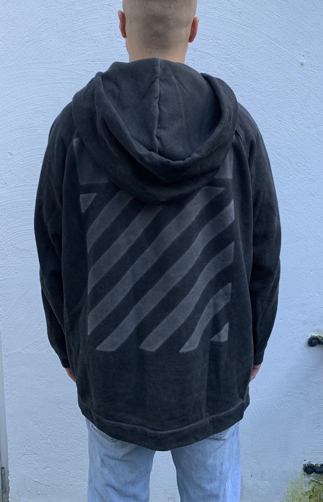 Off-White Off-white oversized half zip hoodie M Size US M / EU 48-50 / 2 - 1 Thumbnail